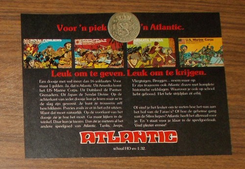 Rara pubblicità atlantic - rara,