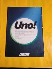 Fiat Uno Vintage Brochure