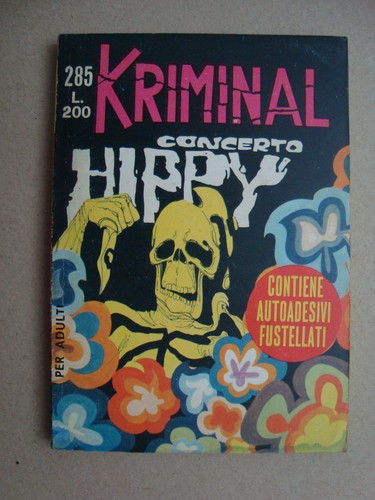 Kriminal 285 corno - ed.corno, 1970