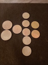 lotto 10 monete dinara ex