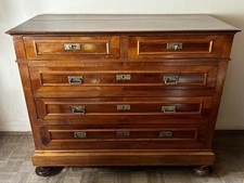 CASSETTONE comò NOCE MASSELLO