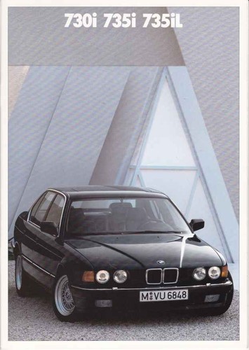 Catalogue brochure bmw 730i - catalogue, /