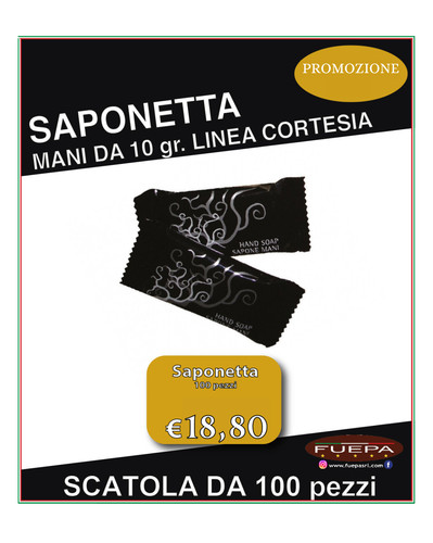 Saponetta 100 pezzi - gr.,