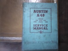 Austin A40 Service Manual -