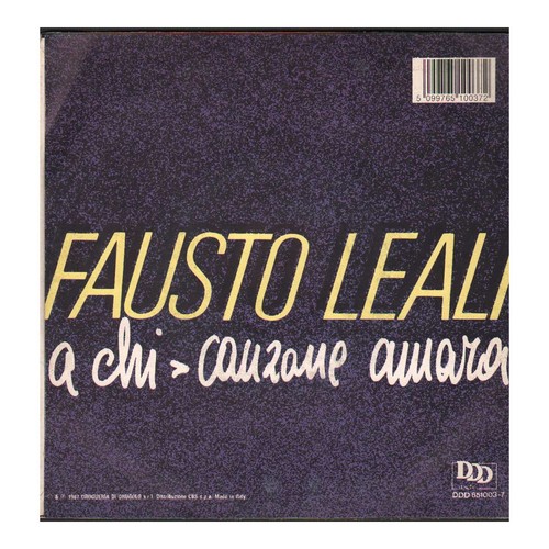Fausto leali vinile 45 - 7",