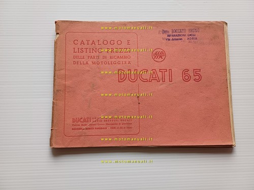 Ducati 1952 catalogo - ducati, 65