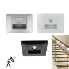 Faretto segnapasso led per cassetta 503 con sensore movimento luce 6500k Fredda