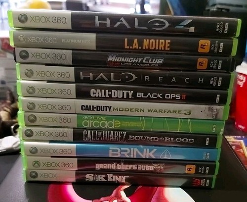 Lotto giochi xbox 360 - 360, formato