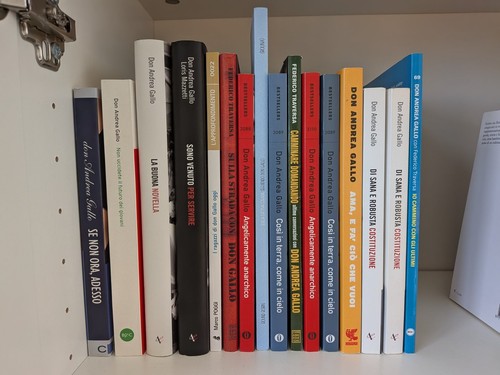 Lotto libri don andrea - andrea, gallo