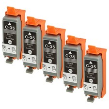 5x cartuccia stampante nera 10