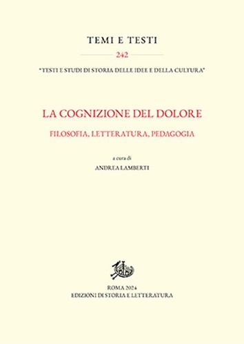 Cognizione del dolore - la,