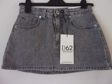 Mini pantaloncino denim Stradivarius grigio chiaro D62 nuovo taglia: UK 6