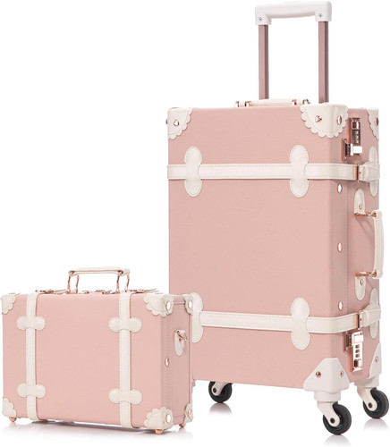 Set bagagli pelle retrò - set,