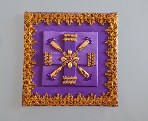 Palla copricalice viola - palla,