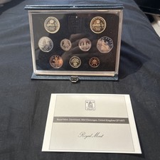 Collezione monete prova standard annuale Regno Unito Royal Mint 1989