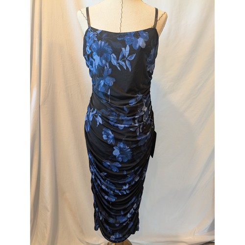 Abito midi lulus blu - abito,