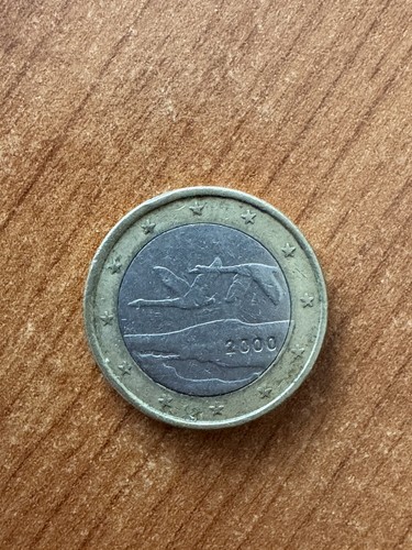 Moneta euro finlandia cigni - moneta,
