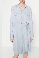 Abito camicia denim Zara nuovo