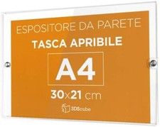 Espositore in plexiglass porta
