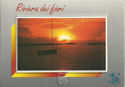Cartolina valigetta riviera - cartolina,