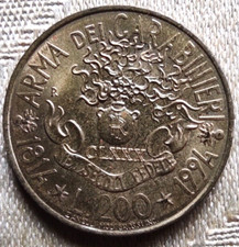 RARA MONETA 200 LIRE. 180°
