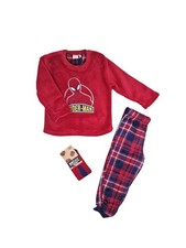 Pigiama in pile e calzini