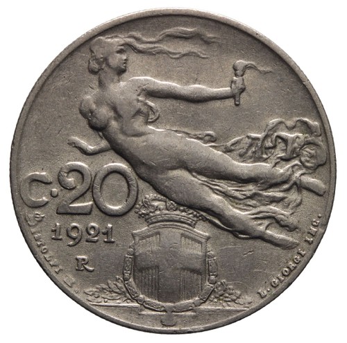 Regno italia 20 - dn, d'italia