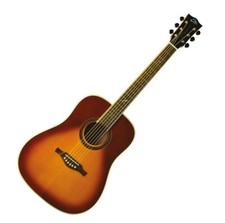 Eko One D Vintage Burst Chitarra Acustica in mogano e abete per principianti