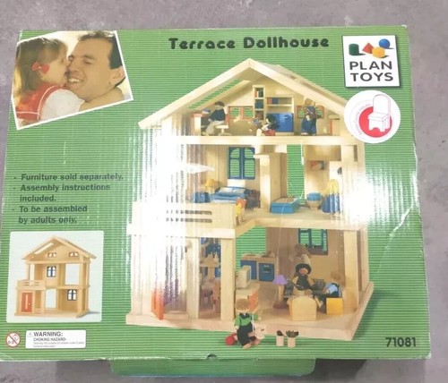 Plan toys terrace dollhouse - terrace,
