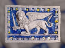Leone san marco vetro - leone,