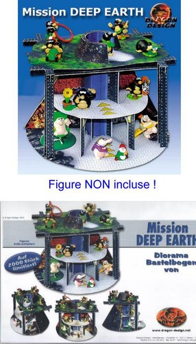Kinder raro diorama tedesco - kinder,
