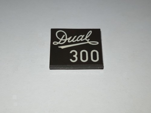 Emblema dual 300 - "dual, per