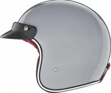 NOX CASCO APERTO JET N210 BORDEAUX SOLIDO / BIANCO LUCIDO TAGLIA ( L )
