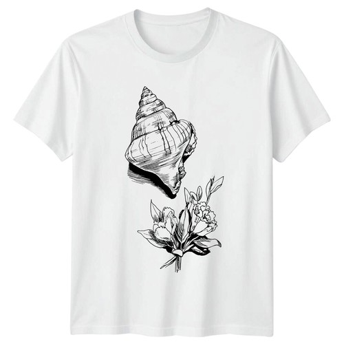 Shirt donna floreale - t-shirt,