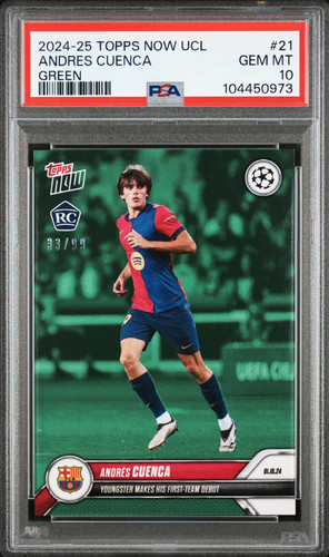 2024 topps now - topps, barcelona