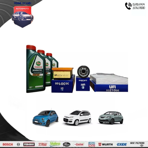 Tre filtri 5w40 fiat - tre,