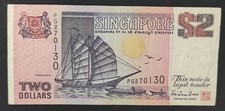Singapore banconota da 2
