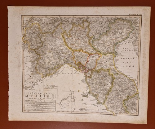 Mappa antica italia - mappa,