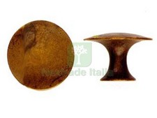 10PZ POMOLI PER MOBILI MOD.24459 IN OTTONE ANTICATO Ø MM.25: