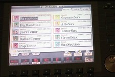 Schermo display LCD originale per Yamaha Clavinova CVP-407 cvp407