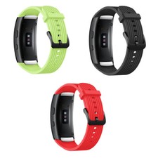Cinturino silicone SPORT LINES fibbia metallo specifico x Samsung Gear Fit 2 Pro