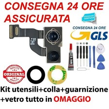 FOTOCAMERA POSTERIORE ORIGINALE APPLE IPHONE 12 RETRO BACK CAMERA FLEX CAMERA