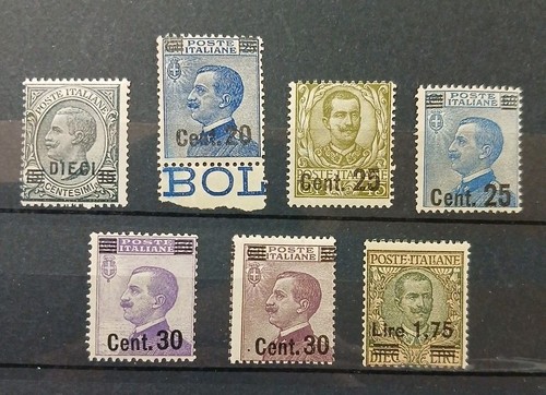 1924 1925 regno - 1924, francobolli