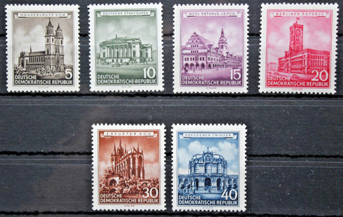 Ddr germania est 1955 edifici - est,