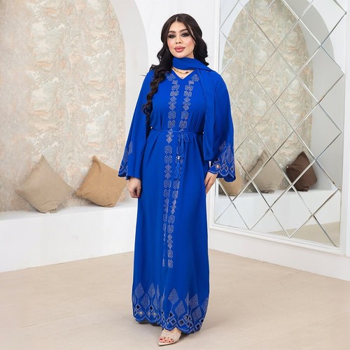 Maxi abito lungo dubai donna - abito,