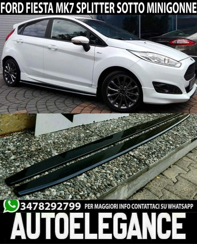Ford fiesta mk7 splitter - fiesta,