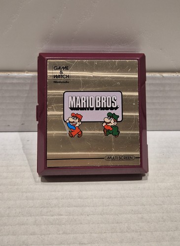 Game watch mario - mario, 1983
