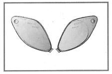 COPPIA VETRI LENTE LUCE