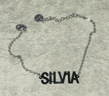 Bracciale con nome silvia - bracciale,