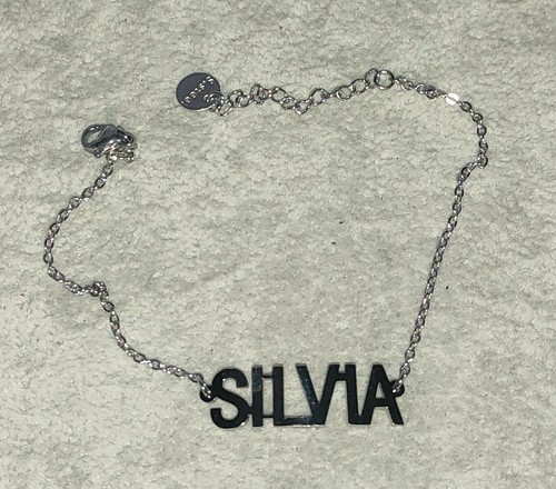 Bracciale con nome silvia - bracciale,